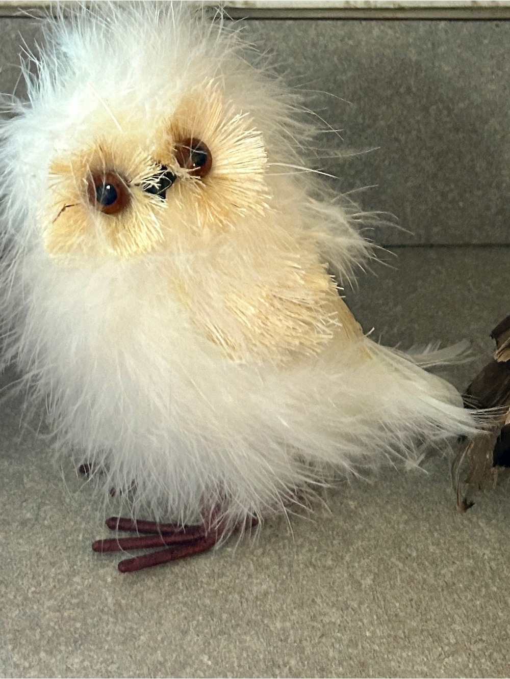Set of 3 Vintage Owl figurines